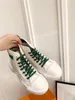 2023 Top gorące luksusowe buty designerskie kobiety Treaker Sneaker Multicolor Classic Retro Gruby podeszwa podwyższone buty treningowe gumowe płótno