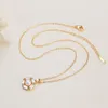 Necklace Earrings Set Real Freshwater Pearl Suit Pentagon Earring Rings Pendants White Round Copper Alloy Three-Piece Gift For Woman