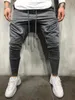 Heren Jeans Heren Casual Broek Mode Sport Rits Zak Jogging Broek Europese En Amerikaanse Voeten