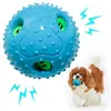 Novo animal de estimação vocal animal cão brinquedo bola molar diversão material tpr fábrica atacado brinquedos para animais de estimação