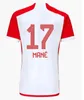 23 24 De Ligt Musiala Soccer Jerseys Mane Sane Hernandez Bayern München Gnabry Goretzka Coman Muller Davies Kimmich Football Shirt Men Kid Kit Uniforms