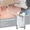Uso do salão de beleza Sistema de laser de CO2 fracionado Cicatrizes Estrias Máquina de remoção de rugas Lazer poderoso Tratamento Dispositivo de recapeamento da pele