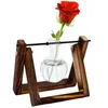 Vase Swingstyle Tripod Tabletop Vase Glass Planter Bulb Desktop Plant Terrarium Home Decorator