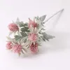 Fleurs séchées en plastique Simulation cyprès fausses plantes maison salon Table à manger décoration de mariage artificielle de haute qualité pas cher