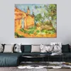 Художественные работы ручной работы на Canvas Jourdans Cottage 1906 Paul Cezanne Painting