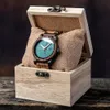 Andere Horloges Heren Horloges Hout Man Polshorloge Voor Mannen Quartz Horloge Heren Uurwerken BOBO BIRD Horloge Clock Drop 230615