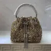 Вечерние сумки высококачественная блестящая хрустальная сумка мод