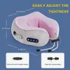 Massager Neck Pillowws Masseur électrique pour le cou avec chaleur Perle de pétrissage en profondeur 3D pour le soulagement de la douleur au cou et à l'épaule Masseur d'oreiller de cou sans fil rechargeable 230615