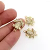 Pendentif Colliers Mignon Grenouille Petit Animal Collier De Luxe Zircon Cuivre Charme DIY Fabrication de Bijoux Accessoires Hommes Et Femmes