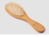 2020 Pris Natural Bamboo Brush Healthy Care Massage Hair Combs Anistatic Detangling Airbag Hairbrush Hair Styling Tool