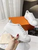 Дизайнерские туфли с двойными коньками Luis Fashion Sneake Luxury Sports Rrote Shoes Men Women Tharetonity Trainers Low Randekers v061