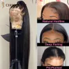 Lace Wigs 13X4 HD Transparent Lace Frontal Wig Brazilian Straight Lace Front Human Hair Wigs For Women Straight Lace Closure Wigs 230616