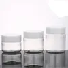 60ml 100ml 120ml Crystal Clear Plastic Lege Fles jar Originales Hervulbare Cosmetische Crème Ooggel Potten containers Pcehb