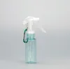 New 60ML Reusable Portable Mini Size Alcohol Spray Bottle Hand Sanitizer Travel Plastic Spray Bottle Holder Hook Keychain Carrier