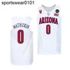 NCAA Arizona Wildcats College Basketball Jersey Azuolas Tubelis Oumar Ballo Steve Kerr Kriisa Courrey Ramey Pelle Larsson Cedric