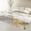 Tapis salon antidérapant grand tapis nordique abstrait tapis pour chambre décoration de la maison chevet porte tapis 230615