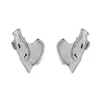 Brincos traseiros Metal Elf Ears Punhos Punk Clip Brinco para Halloween Sem Piercing Criativo Po Props Vestido de Festa