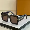 Sonnenbrille Designer Damen Herren Sonnenbrille Rahmen breite Arme verschönern 0434 Modestil schützt die Augen UV400 Objektiv Top Qualität mit Box PE54
