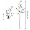 Fleurs décoratives Faux Eucalyptus Feuille Branches Décoration Greem Vert Multi-fonction 73 cm/113 cm En Plastique Fleur Artificielle Maison