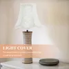 Plafoniere Clip Lampadina Paralume Panno Durevole Stile moderno Protezione leggera Copertura decorativa Chic