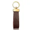 Keychain Brand Designer Key Chain Mens Luxury Car Keyring Womens Buckle Keychains Handmade Leather Men Women Bags Pendant Accessor308t