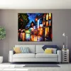 Современные городские пейзаж Canvas Art Sleep Amsterdam