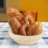 Other Home Garden 6pcs Bread Fermentation Basket Cover Bakery Dough Proofing Rated Braided Flax Linen Cotton Cloth 23 25cm 230615