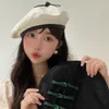 Berets 2023 Ny kinesisk stil kinesisk knut temperament basker kvinnor retro enkel mode fast färg litterär och konstnärlig målare hatt z0613