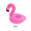 Uppblåsbara flottörrör Air Inflation Toy 1-8 st tropiska Flamingo Party Decoration Cup Holder PVC Water Float Drink för vuxna Pool Drinkware Tray Decor 230616