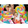Açık hava oyunları aktiviteleri çocuklar şişme şeker bölgesi yüzmek oyun merkezi sıçrama havuzu w su kaydırağı 230615