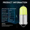 Nya 2st BA9S LED -glödlampor T4W H6W CAR INTERIOR LIGHTS LICESPLATE DOOR