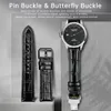 شاهد عصابات Maikes Soft Calfskin Watch Band 22mm 20mm إصدار سوار Smartwatch Quick For For Huawei GT2 Pro Mens Women Wather Accessories 230616