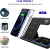 15 W 3 in 1 Wireless Charging Charger Station Compatible for iPhone Apple Watch AirPods Pro Qi Fast Quick Charger for Cell Phone Smart Phone