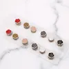 Pins Broches 12 Stuks Veilige Hijab Broche Sterke Metalen Plating Magnetische Hijab Bloem Clip Luxe Accessoire Geen Gat Pins Magneet broches 230615