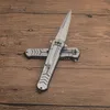 1pcs F130 Flipper складной нож 3cr13mov Сатиновый копье -точка лопатка G10/ручка из нержавеющей стали помогает быстро открыть ножи папки с розничной коробкой