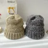 Berets Winter Unisex Wool Hat Loose Big Head Circumference Knitted Hats Women's Korean Warm Oversized Skullies Beanies Christmas Gift