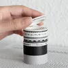 Gift Wrap 5mm Super Narrow Washi Tape Scrapbooking Material Black White Masking Sticker Junk Journal Decoration Craft Supplies