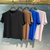 2023 Herren-T-Shirt, lässiges Herren- und Damen-T-Shirt in lockerer Größe, ist ein High-End-T-Shirt, das sich im Sommer gut verkauft, und die Dreieckskarte ist mit 5-farbigem asiatischem M-5xl verziert