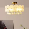 Pendelleuchten Kronleuchter Französisch Modern American Luxus Kristall LED Lampe für Schlafzimmer Wohnzimmer Esszimmer Beleuchtung Home Decor Lichter