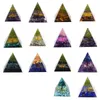 Tree Of Life Orgone Pyramid Decor Amethyst Peridot Healing Crystal Energy Generator Orgonite Protect Meditation Tool Felej