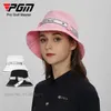 Snapbacks PGM Ademend Anti-zweet Golf Emmer Hoeden voor Vrouwen Zon Beschermd Vizier Hoed Vrouwelijke AntiUV Visser Caps met Vlinderdas 230615