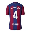 2023 2024 Camisetas de Soccer Jerseys LEWANDOWSKI PEDRI GAVI 23 24 FC ANSU FATI FERRAN RAPHINHA DEST Maillot de football Hommes Kit Barca Équipements pour enfants