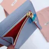 Designer High apparence Level Caviar Print Women's Small Purse Fold multi-card Holder Purse Compact Leather wallet Long matelassé fashion hold bag