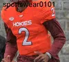 Virginia Tech Hokies VT College Football Jerseys Grant Wells Keshawn King Jalen Holston Chance Black Kaleb Smith Nick Gallo Stephen Gosnell Connor Blumrick Vick 4XL