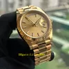 Men Watch 40mm 18k Gold Rose Gold 3235 Movement Automatic Mens Bracelet Watches Triangular Pit Pattern Outer Ring 228238