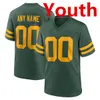 Reggie White Bart Starr Brett Favre Josh Jacobs Jordan Love Jaire Alexander Jayden Reed Romeo Doubs Dontayvion Wicks Christian Watson Rashan Gary Football Jersey