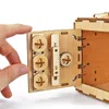 3D Puzzels Kluis Schat Houten Model Locker Kit DIY Muntenbank Mechanische puzzel Brain Teaser Projecten voor volwassenen en tieners 230616