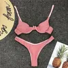 Kvinnors badkläder bling badkläder kvinnor mikro bikini brasiliansk vadderad baddräkt monokini trikini mujer kvinnlig maio badpak damer thong biquinis 230616