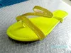 Римские слайды со стразами: шикарные плоские сандалии для женщин, идеально подходит для летних пляжных мероприятий на свежем воздухе. EU35-43 размеры