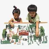Action-Spielzeugfiguren, Militärspielzeugsoldat aus dem Zweiten Weltkrieg, Modell 130 Teile, 4 cm, speziell vorbereitet für Kinder mit militärischem Hobby, Kinder-Geschenkpakete 230616